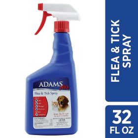 Flea and Tick Spray for Cats and Dogs 32 ounces