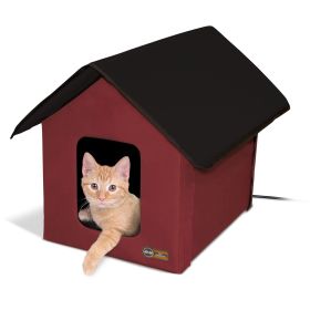 Outdoor Heated Kitty House Barn