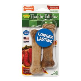 Healthy Edibles Longer Lasting Beef Treats Petite 2 count