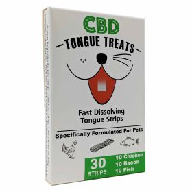 Pet CBD Strip Treat 30 Strip Variety Pack