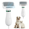 Pet hair comb and hair dryer 2 and 1 pet supplies with Slicker Brush