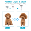 Pet hair comb and hair dryer 2 and 1 pet supplies with Slicker Brush