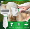 Pet hair comb and hair dryer 2 and 1 pet supplies with Slicker Brush