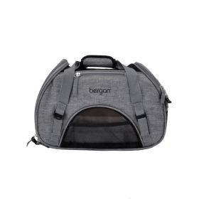 Pet Comfort Carrier (Color: Grey, size: small)