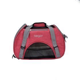 Pet Comfort Carrier (Color: Berry, size: small)