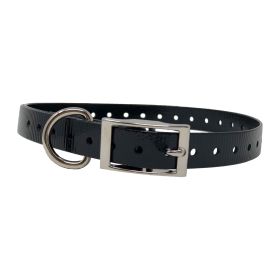 Replacement Collar Strap 3/4" (Color: black)