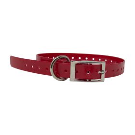 Replacement Collar Strap 3/4" (Color: Red)