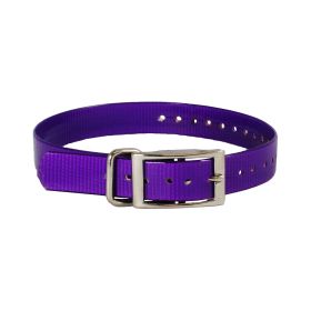 Replacement Collar Strap 1" (Color: Purple)