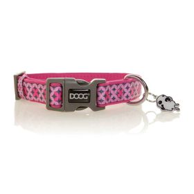 Neoprene Dog Collar Toto (Color: Pink, size: large)