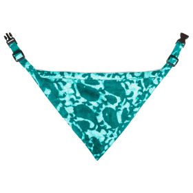 Unbugz-It Bandana (Color: Abstract Teal, size: large)