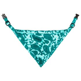 Unbugz-It Bandana (Color: Abstract Teal, size: small)