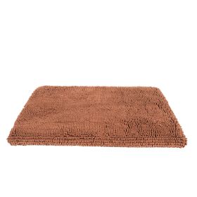 Dirty Dog Cushion Pad (Color: Brown, size: small)