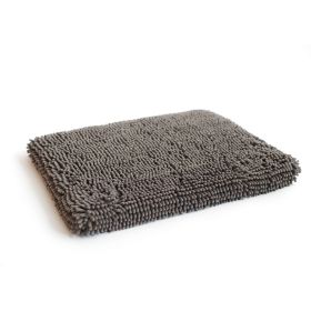 Dirty Dog Cushion Pad (Color: Grey, size: medium)