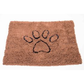 Dirty Dog Door Mat (Color: Brown, size: medium)