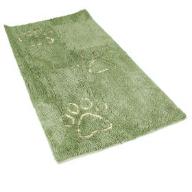 Dirty Dog Doormat Runner (Color: Sage Hue)