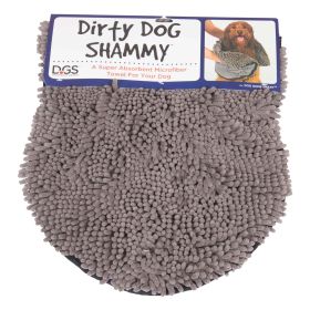 Dirty Dog Shammy Towel (Color: Grey)