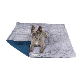 Chill Kuzzi FIR Blanket (Color: Blue, size: medium)