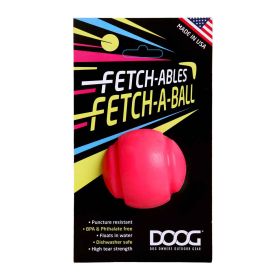 Fetch-ables Fetch-A-Ball Dog Toy (Color: Pink)