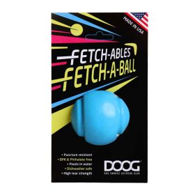 Fetch-ables Fetch-A-Ball Dog Toy (Color: Blue)