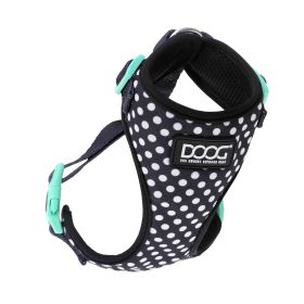 Neoflex Dog Harness Pongo (Color: Black/White Polka Dot, size: large)