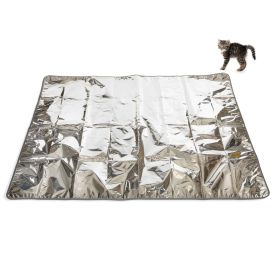 Pet Deterrent Mat (Color: Silver)