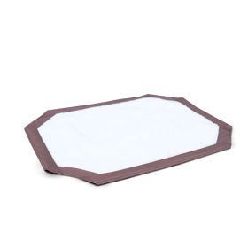 Self-Warming Pet Cot Cover (Color: Brown, size: large)