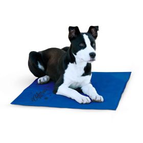 Coolin Pet Pad (Color: Blue, size: large)