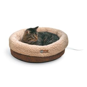 Thermo-Snuggle Cup Pet Bed (Color: Bomber Chocolate)