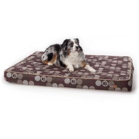 Superior Orthopedic Indoor/Outdoor Bed (Color: Brown, size: large)