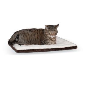 Self-warming Pet Pad (Color: Oatmeal/Chocolate)