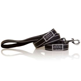 Neoprene Dog Leash Lassie (Color: black, size: small)