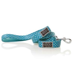 Neoprene Dog Leash Snoopy (Color: Blue/White Polka Dot, size: small)