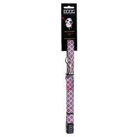 Neoprene Dog Leash Gromit (Color: Blue/Pink, size: large)