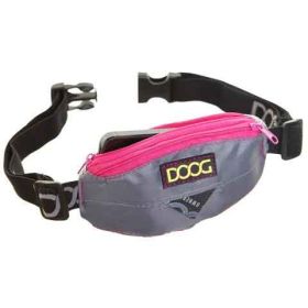 Mini Running Belt (Color: Grey/Pink, size: Mini)