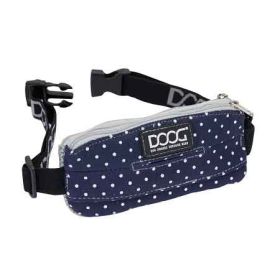 Mini Running Belt (Color: Navy/White Polka Dot, size: Mini)