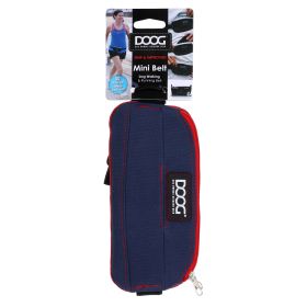 Mini Running Belt (Color: Navy/Red, size: Mini)