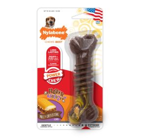 Flavor Frenzy Power Chew Dog Toy Cheesesteak (size: Wolf)