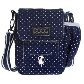 Walkie Bag (Color: Navy/White Polka Dot)