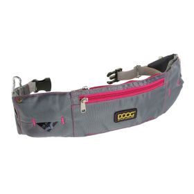 Walkie Belt (Color: Grey/Pink)