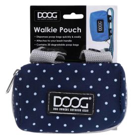 Walkie Pouch (Color: Navy/White Polka Dot)